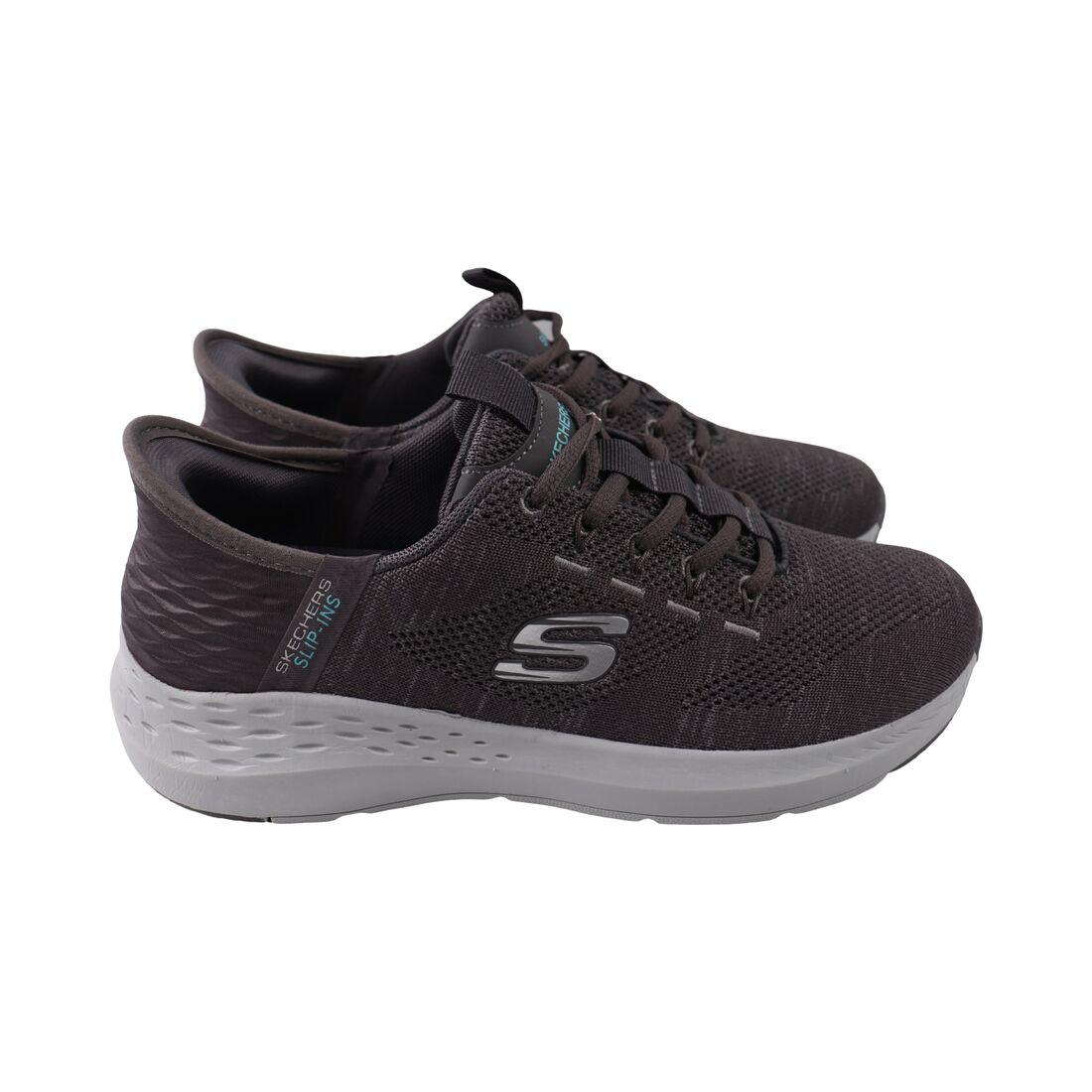 Кросівки чоловічі Skechers сірі текстиль, 41, фото 1