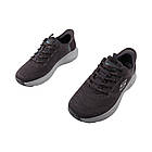 Кросівки чоловічі Skechers сірі текстиль, 41, фото 5