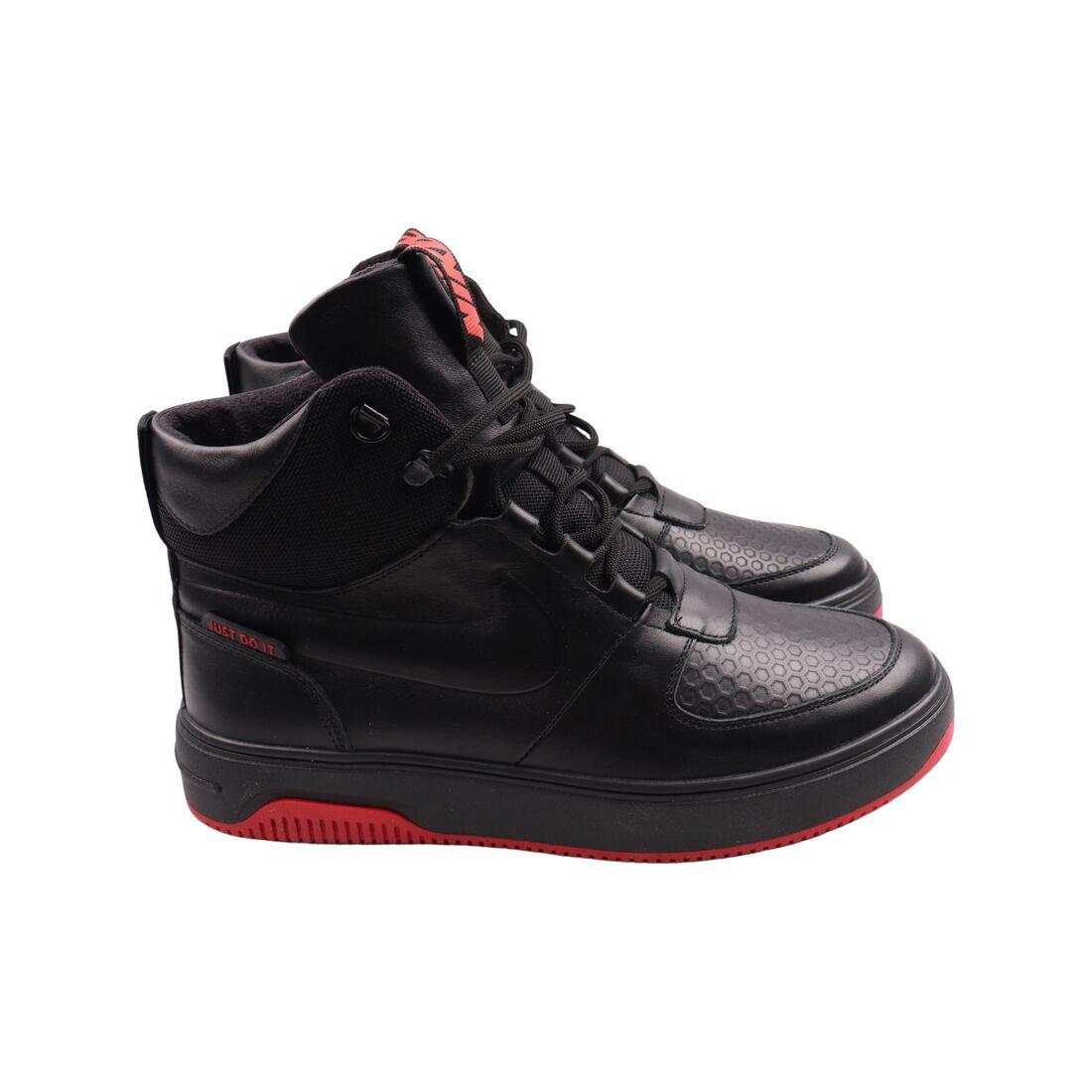 Черевики чоловічі New Man чорні натуральна шкіра, 41, фото 1