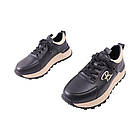 Кросівки жіночі Li Fexpert чорні натуральна шкіра, 37, фото 5