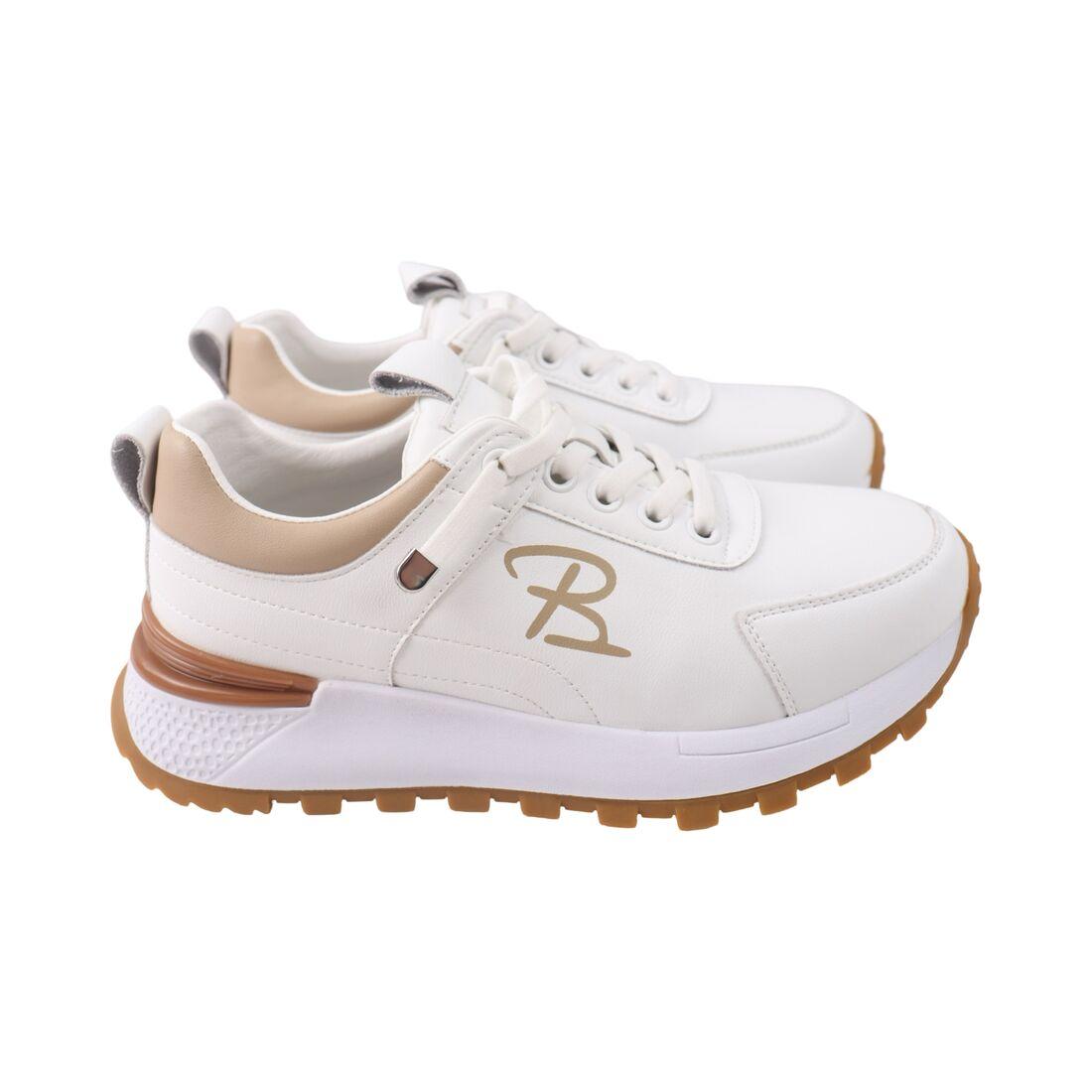 Кросівки жіночі Li Fexpert молочні натуральна шкіра, 38, фото 1