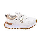 Кросівки жіночі Li Fexpert молочні натуральна шкіра, 38, фото 3