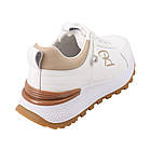 Кросівки жіночі Li Fexpert молочні натуральна шкіра, 38, фото 4