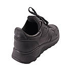 Кросівки чоловічі Vadrus чорні натуральна шкіра, 43, фото 4