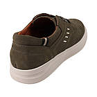 Кеди чоловічі Konors зелені натуральний нубук, 45, фото 4