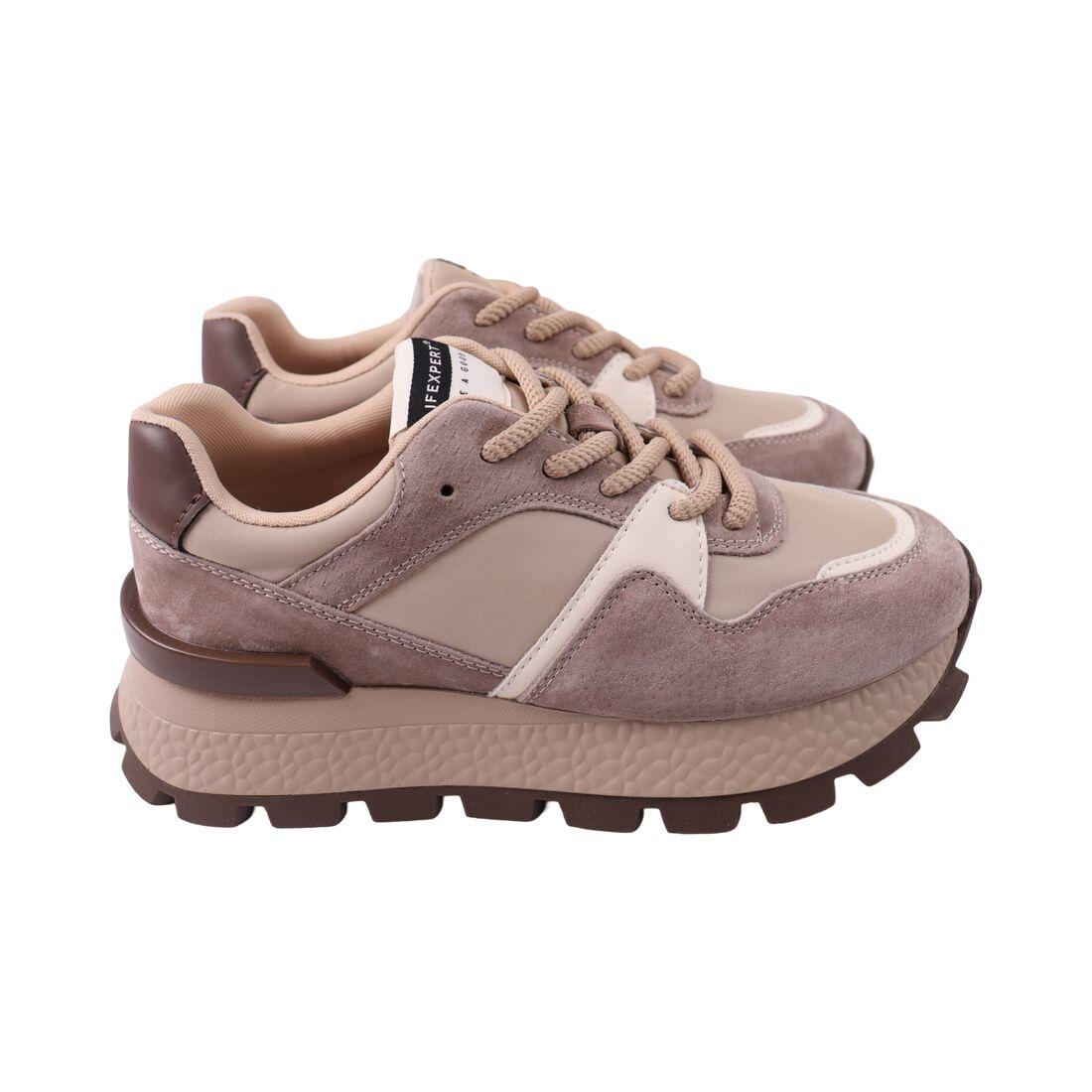 Кросівки жіночі Li Fexpert капучіно текстиль, 38, фото 1