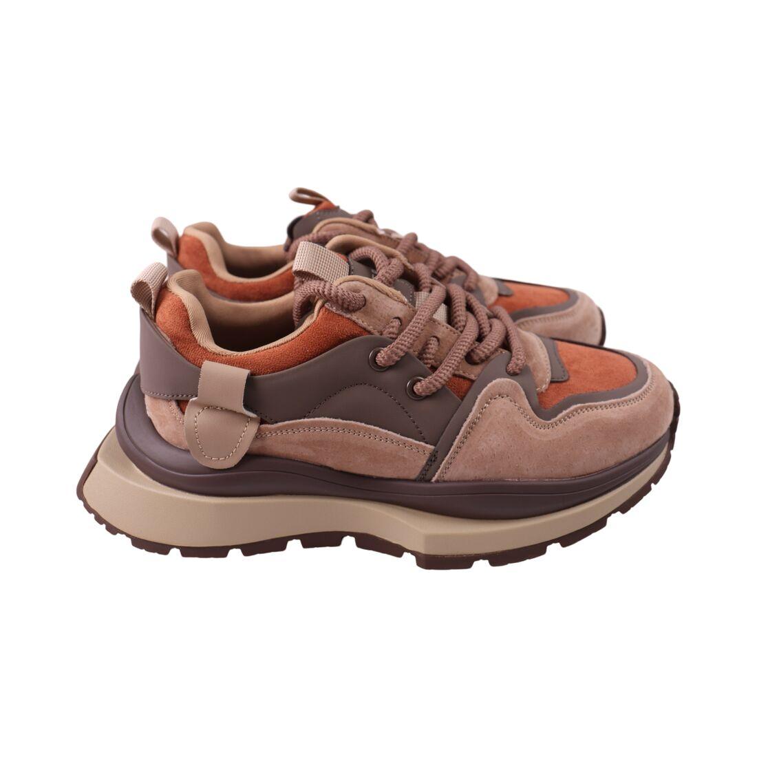 Кросівки жіночі Li Fexpert капучіно натуральна замша, 40, фото 1