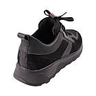 Кросівки чоловічі Vadrus чорні текстиль, 45, фото 4