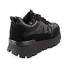 Кросівки жіночі Li Fexpert чорні натуральна шкіра, 38, фото 4