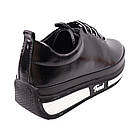 Кросівки жіночі Kesim чорні натуральна лакова шкіра, 42, фото 4