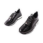 Кросівки жіночі Kesim чорні натуральна лакова шкіра, 42, фото 5