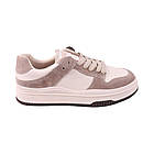 Кеди жіночі Farinni молочні натуральна шкіра, 41, фото 3