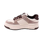 Кеди жіночі Farinni молочні натуральна шкіра, 43, фото 2