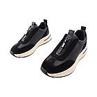 Кросівки жіночі Li Fexpert чорні натуральна шкіра, 40, фото 5