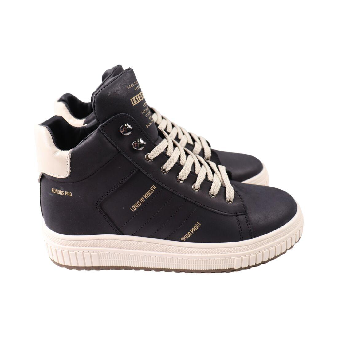 Черевики чоловічі Konors чорні натуральна шкіра, 45, фото 1