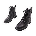 Черевики жіночі Molka чорні натуральна шкіра, 39, фото 5