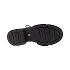 Черевики жіночі Molka чорні натуральна шкіра, 39, фото 6