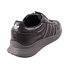 Кросівки чоловічі Marion чорні натуральна шкіра, 45, фото 4