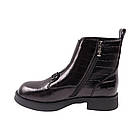 Черевики жіночі Geronea чорні натуральна шкіра, 40, фото 2