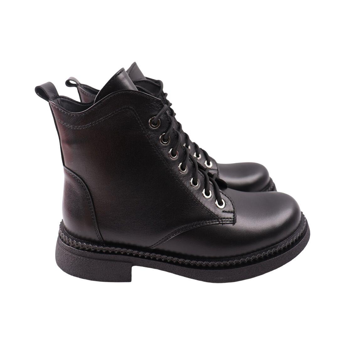 Черевики жіночі R&Y чорні натуральна шкіра, 39, фото 1