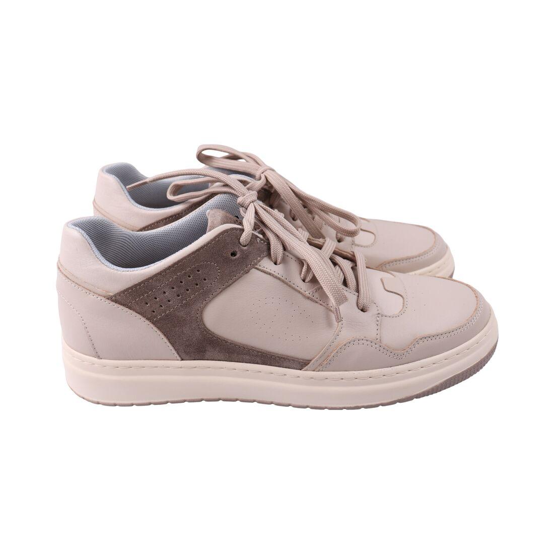 Кросівки чоловічі Vadrus молочні натуральна шкіра, 44, фото 1