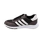 Кросівки чоловічі Konors чорні натуральна шкіра, 44, фото 2