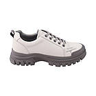 Кеди жіночі Farinni молочні натуральна шкіра, 38, фото 3