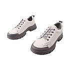 Кеди жіночі Farinni молочні натуральна шкіра, 38, фото 5