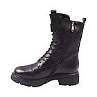 Черевики жіночі Geronea чорні натуральна шкіра, 40, фото 2