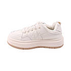 Кеди жіночі Renzoni молочні натуральна шкіра, 41, фото 2