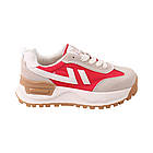 Кросівки жіночі Renzoni червоні текстиль, 40, фото 3