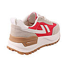 Кросівки жіночі Renzoni червоні текстиль, 40, фото 4