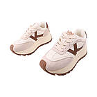 Кросівки жіночі Renzoni молочні натуральна шкіра, 38, фото 5