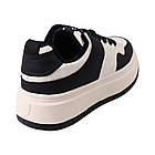 Кеди жіночі Renzoni молочні натуральна шкіра, 41, фото 4