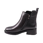 Черевики жіночі Melanda чорні натуральна шкіра, 39, фото 2