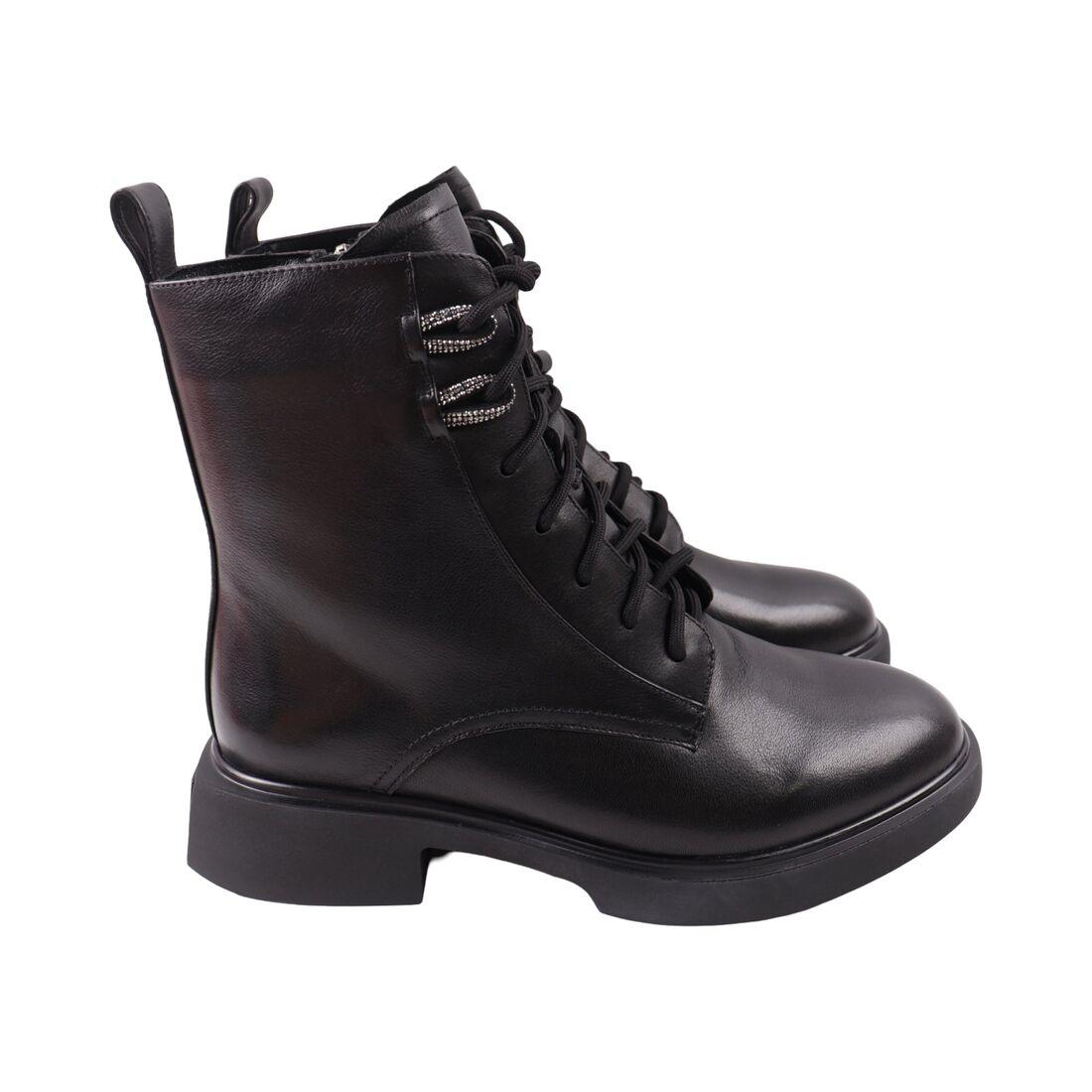 Черевики жіночі Molka чорні натуральна шкіра, 40, фото 1