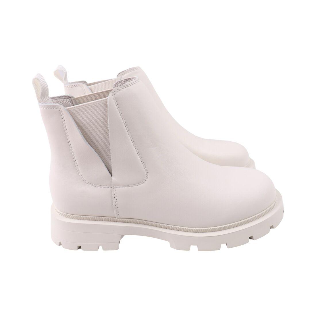 Черевики жіночі Deenoor молочні натуральна шкіра, 40, фото 1