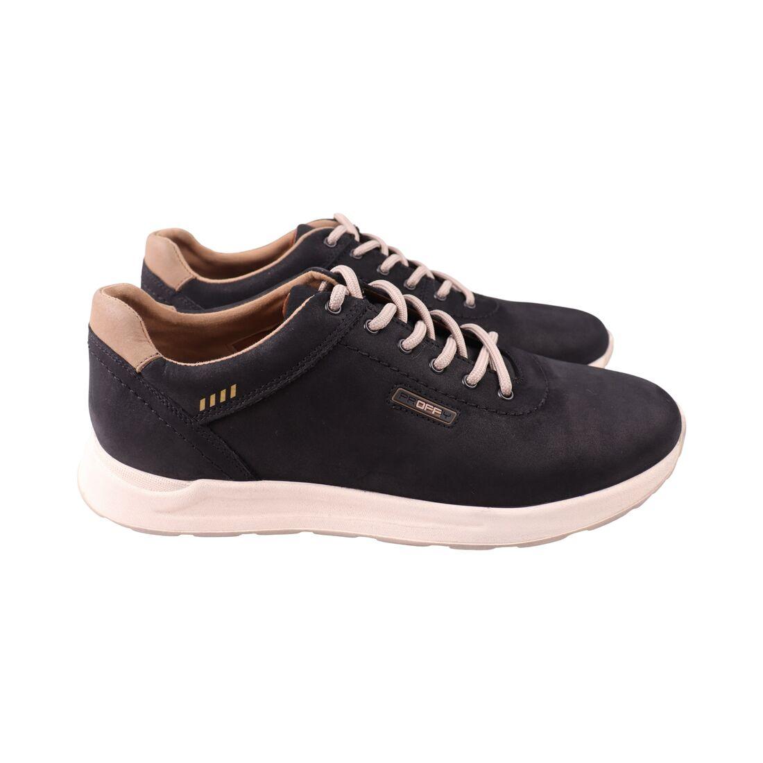 Кросівки чоловічі Konors чорні натуральна шкіра, 46, фото 1