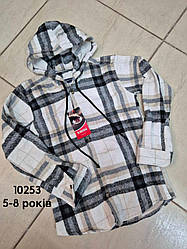 Кашемірова дитяча сорочка з капюшоном S. Besni 5-8 років