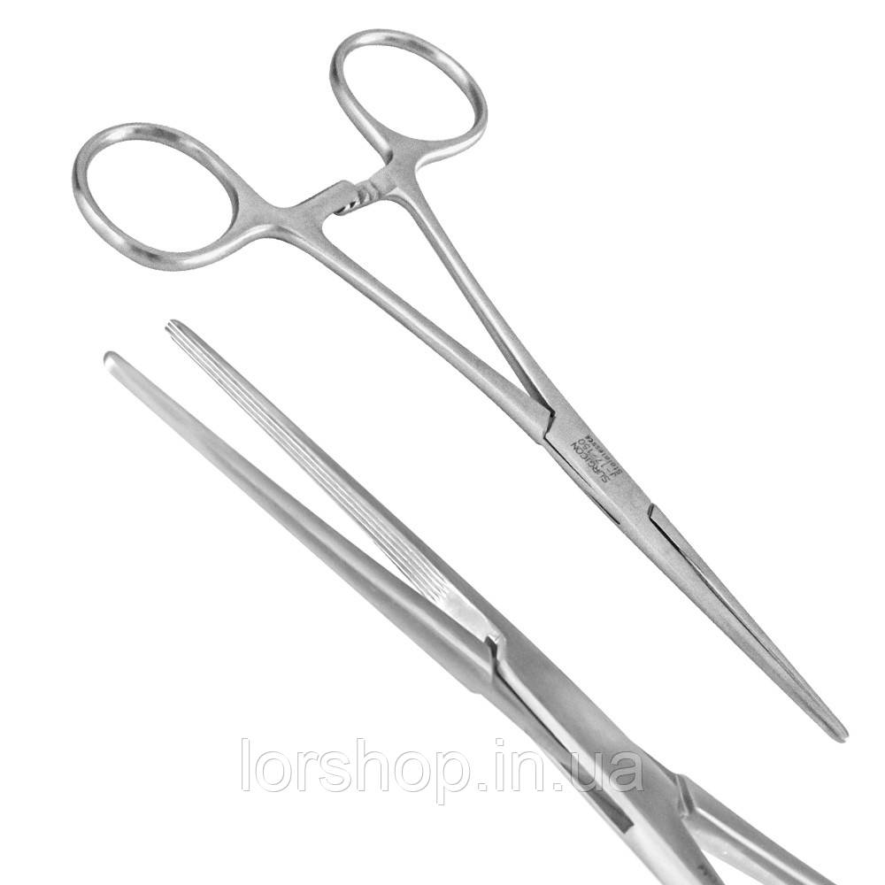 Затискач судинний Bainbridge 15 cм, прямий, J-17-150