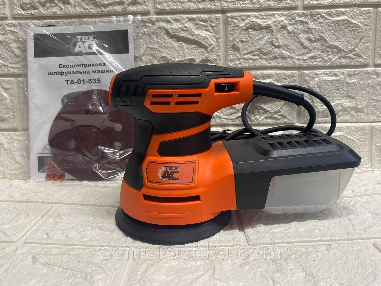 Шліфувальна машина Tex.AC ТА-01-535 Эксцентриковая