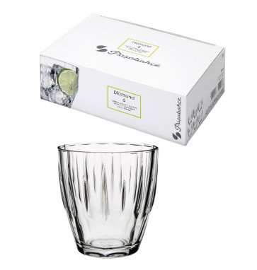 Набір склянок Pasabache Diamond 275мл 6 шт. 52988, фото 1