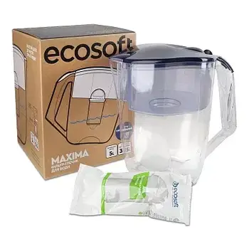 Фильтр-кувшин Ecosoft Maxima сапфировый 5.0/3.5L