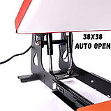 Термопрес планшетний 38x38 з висувною плитою самовідкривний Q18, фото 3