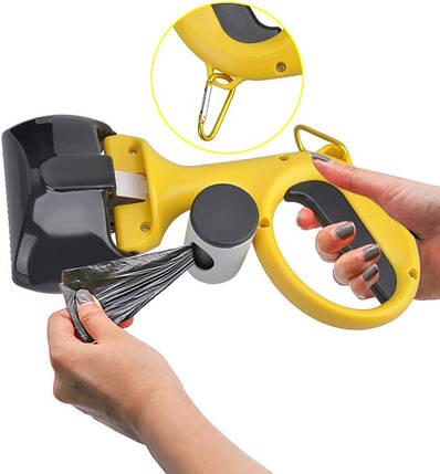 Автоматичний совок для прибирання за собаками Середній (5), фото 2