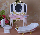 Меблі для ляльок Gloria Ванна кімната 2316, фото 3