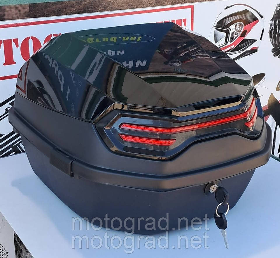 Кофр Soyo (багажник) пластиковий для Мотоциклу, фото 1