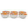 Набір із 6-ти меламінових піал із яскравим дизайном Medicea Brandani, фото 3