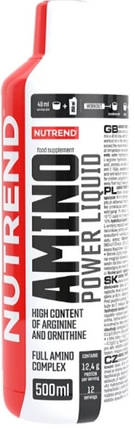 Комплексні амінокислоти Nutrend Amino Power Liquid 500 мл, фото 1