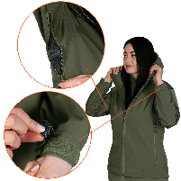 Куртка Pani Stalker Softshell Олива 7441, фото 6